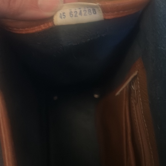 Dooney & Bourke Vintage Essex Navy All Weather Leather Shoulder Bag - Picture 16 of 16